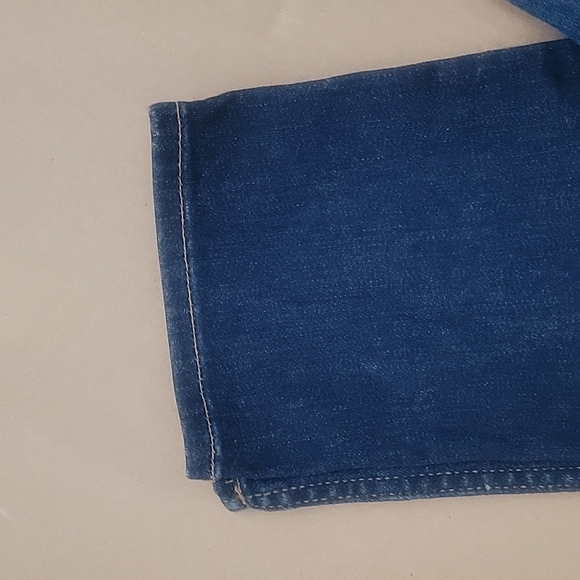 Hudson Jeans Collin Skinny NWOT Size 27 Waist Stretch Los Angeles  Dark Rinse - Picture 3 of 14